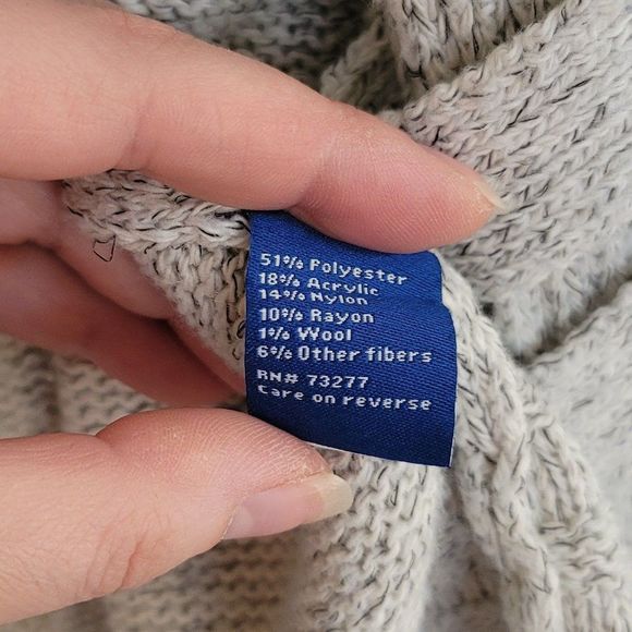 Apt 9 Women's Cardigan | Gray | size PM - Picture 6 of 7